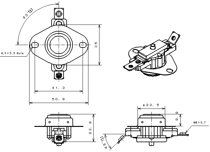 43M型フェノールケース