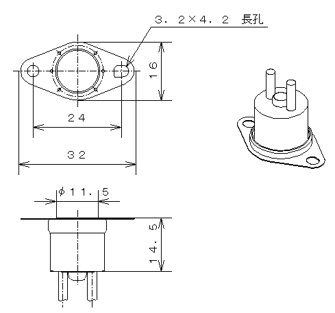 61型フェノールケース